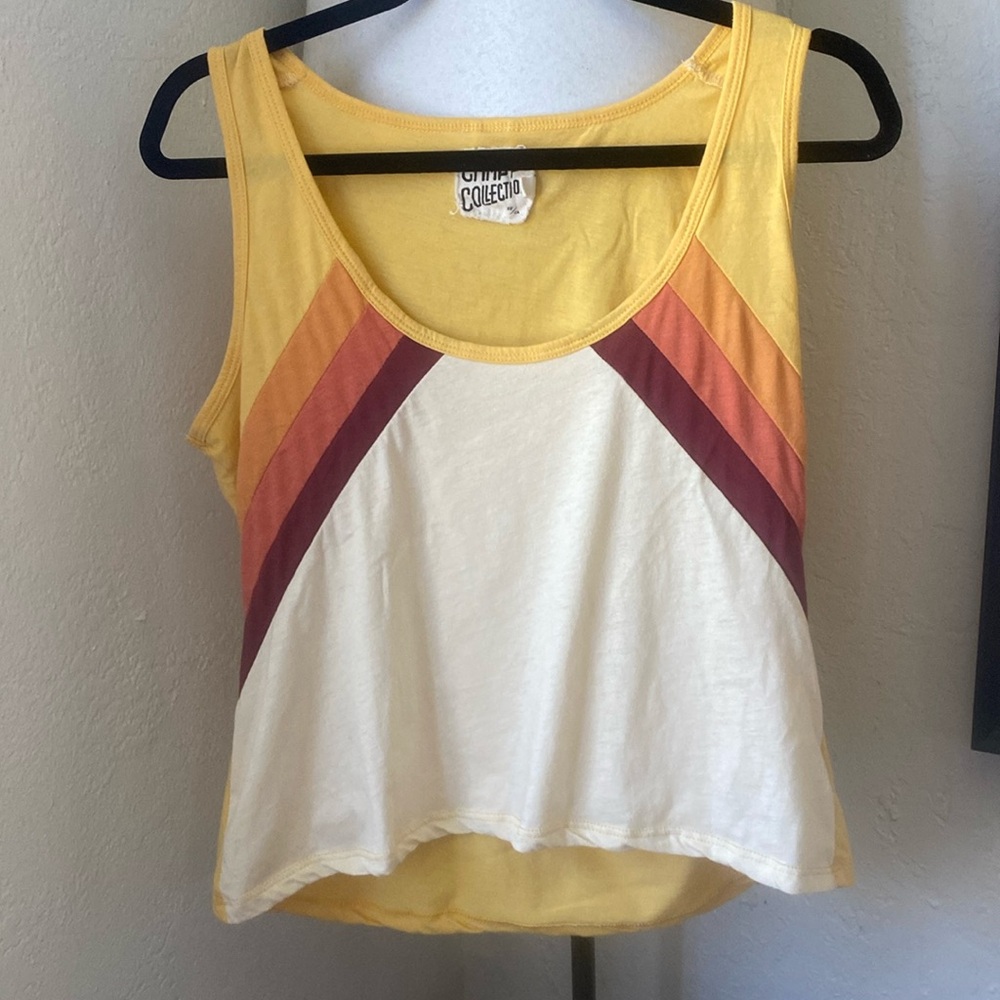 Nwot Retro Stripe Camp Collection Tank